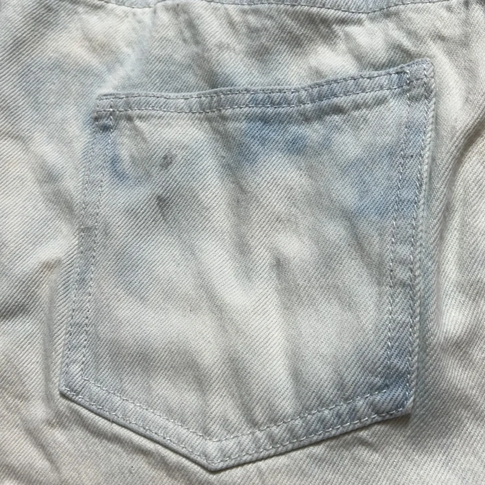 Free People Tie Front Jean denim Skirt size 26 - Picture 13 of 16